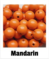 Holzperlen 16mm mandarin